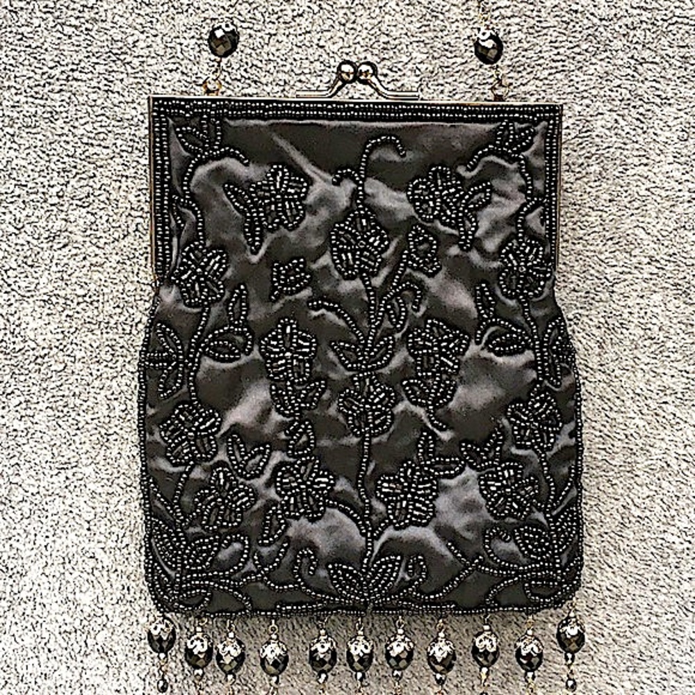 💎Todd Anthony💎Vintage Top Handle Beaded Evening Bag